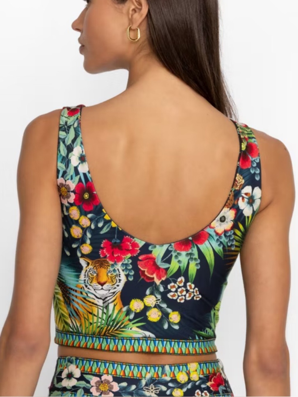 Johnny Was Bee Active Reversible Compression Tank - Picture 4 of 12
